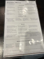 Charred menu