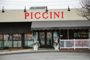 Piccini Wood Fired Brick Oven Pizza outside