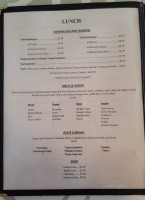 3rd Avenue Cafe menu