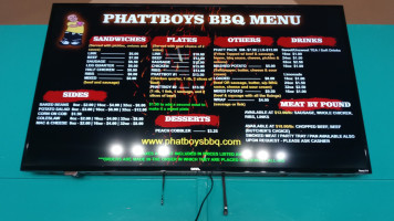 Phattboys Smokehouse Bbq food