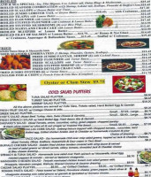 Dallas Diner menu