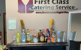First Class Catering Service food