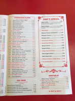 Dragon House menu