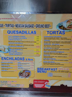 Tacos California Martin Way 5 Truck menu