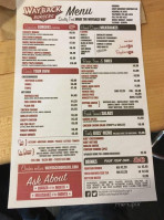 Jake's Wayback Burgers menu