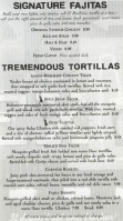 Chevys Fresh Mex menu