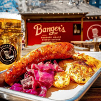 Banger's Sausage House Beer Garden food