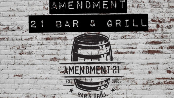 Amendment 21 Pub And Grill, Llc food