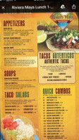 Fiesta Tapatia menu