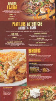 Fiesta Tapatia menu