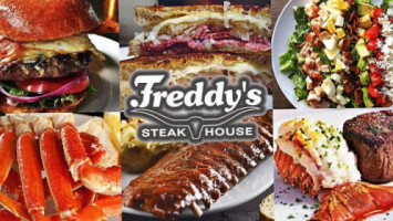 Freddy's Steak House food