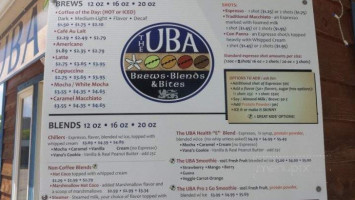 The Uba menu