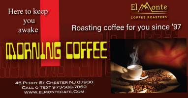 El Monte Coffee Roasters food