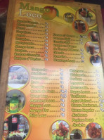 Mango Loco menu