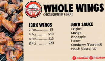 Da J3rk Spot menu