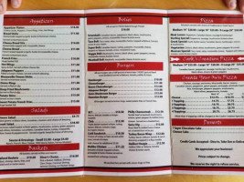 Magpye's Pizzeria menu