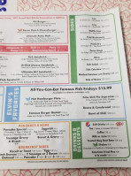 Boomarang Diner menu