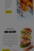 Wnb Factory Wings Burger food