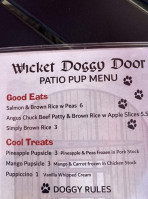 Wicket Door Pub menu