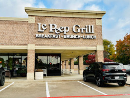 Le Peep Grill Of Plano outside