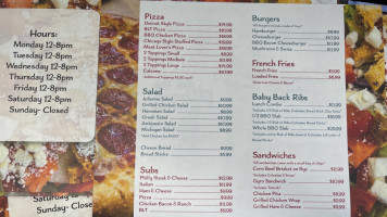 5th Street Pizza menu