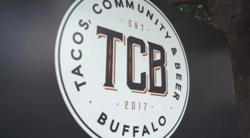 Tacos, Community Beer inside
