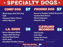 Union Dog Food Truck menu
