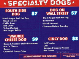 Union Dog Food Truck menu