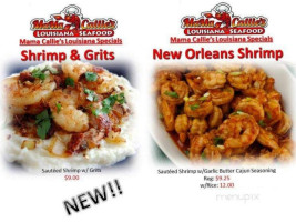 Mama Callie's Louisiana Seafood menu