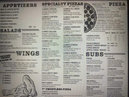 Vc Tiffin Cameo menu