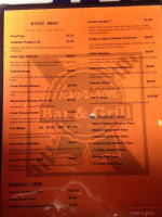 Harrison Grill menu