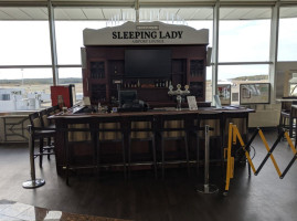 Alaska's Sleeping Lady Airport Lounge food