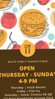 White Pine's Yooper Diner food