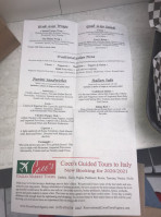 Coco's Italian Market Green Hills Mall menu