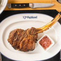 TJ's Highland Steakhouse food