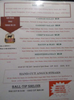 Red Fox Grill menu