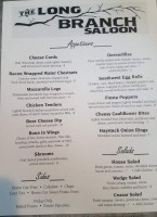 Longbranch Saloon menu