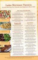 Lake Norman Tavern menu