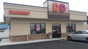 Dunkin' outside