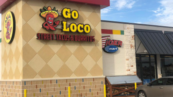 Go Loco Street Tacos Burritos outside