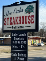 The Oaks Steakhouse outside
