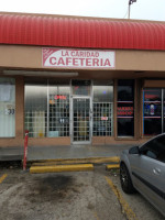 La Caridad Coffee Shop outside