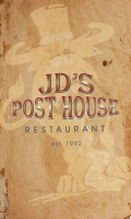 Jd's Posthouse menu