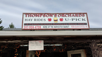 Thompson's Orchards food