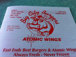 Atomic Wings food