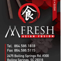 M Fresh Asian Fusion outside