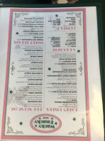 Wacky Knacky Diner menu