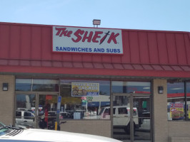 The Sheik Sandwiches and Subs outside