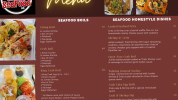 All Thingz Seafood menu