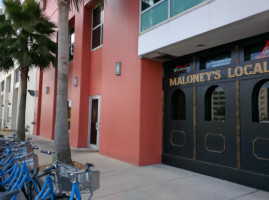 Maloney's Local Irish Pub Downtown outside